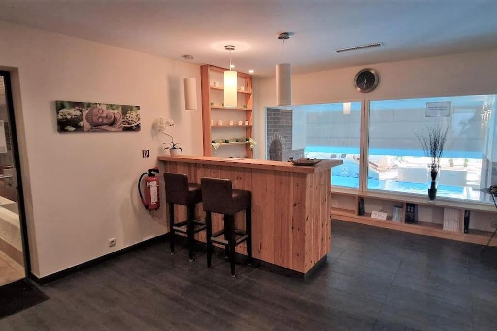 2-Zimmer Wohnung, Pools, Sauna Und Balkon 圣恩吉玛 外观 照片