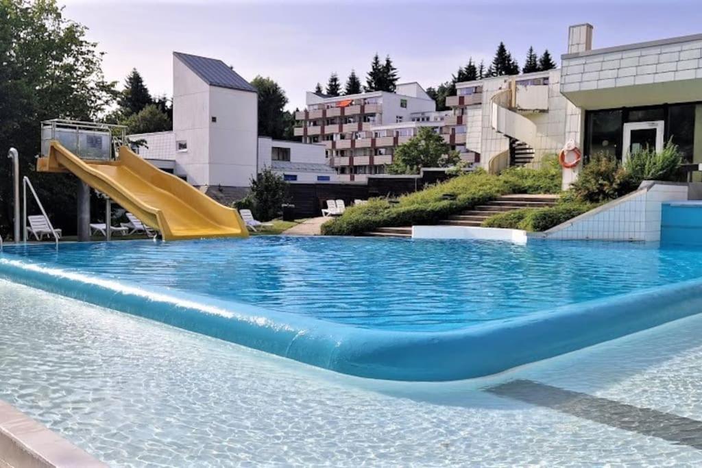 2-Zimmer Wohnung, Pools, Sauna Und Balkon 圣恩吉玛 外观 照片