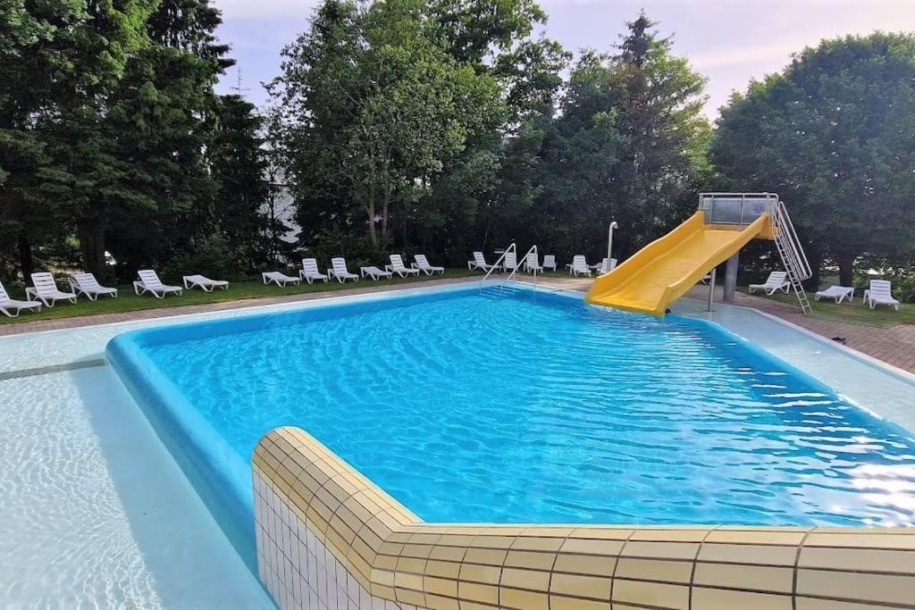 2-Zimmer Wohnung, Pools, Sauna Und Balkon 圣恩吉玛 外观 照片